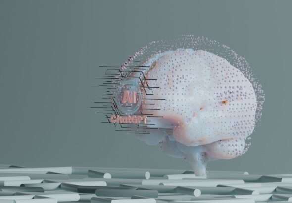 a computer generated image of a human brain